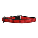 Red Plaid Cat Safety Collar - National Fur League