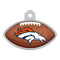 Denver Broncos Football Id Tag
