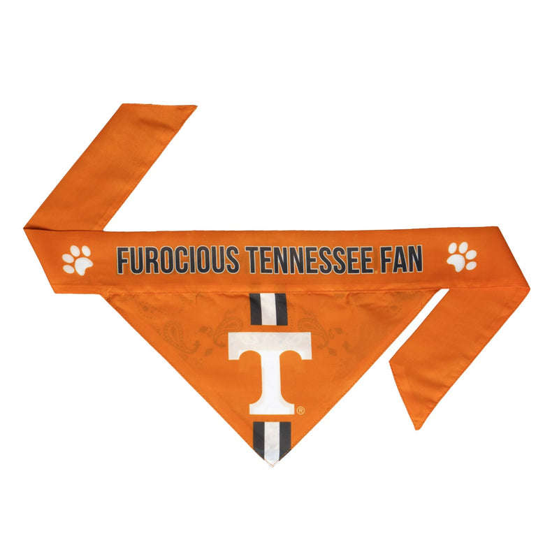 Tennessee Volunteers Pet Reversible Paisley Bandana - National Fur League