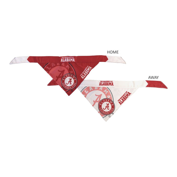 Alabama Crimson Tide Home & Away Pet Bandana Set