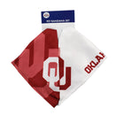 Oklahoma Sooners Home & Away Pet Bandana Set