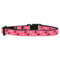 Pink Argyle Heart Cat Safety Collar - National Fur League