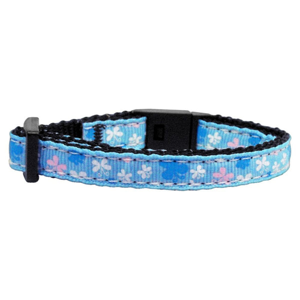 Blue Butterfly Cat Safety Collar - National Fur League