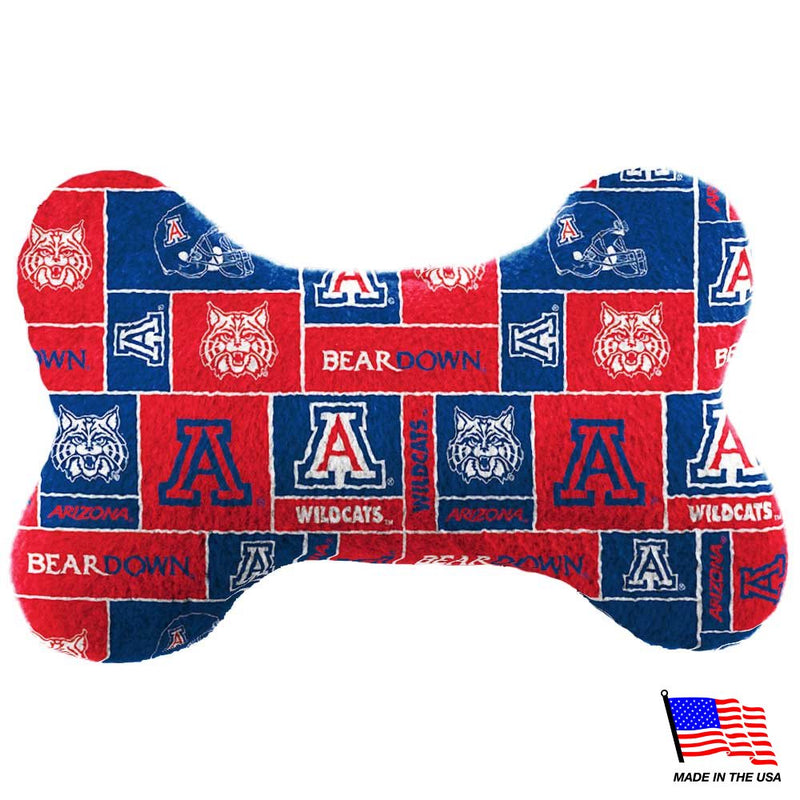 Arizona Wildcats Plush Bone Toy - National Fur League
