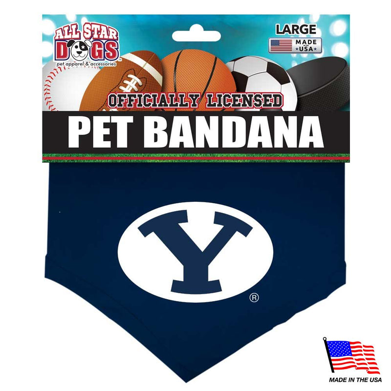 Brigham Young Cougars Pet Bandana - National Fur League