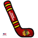 Chicago Blackhawks Pet Hockey Stick Toy - National Fur League