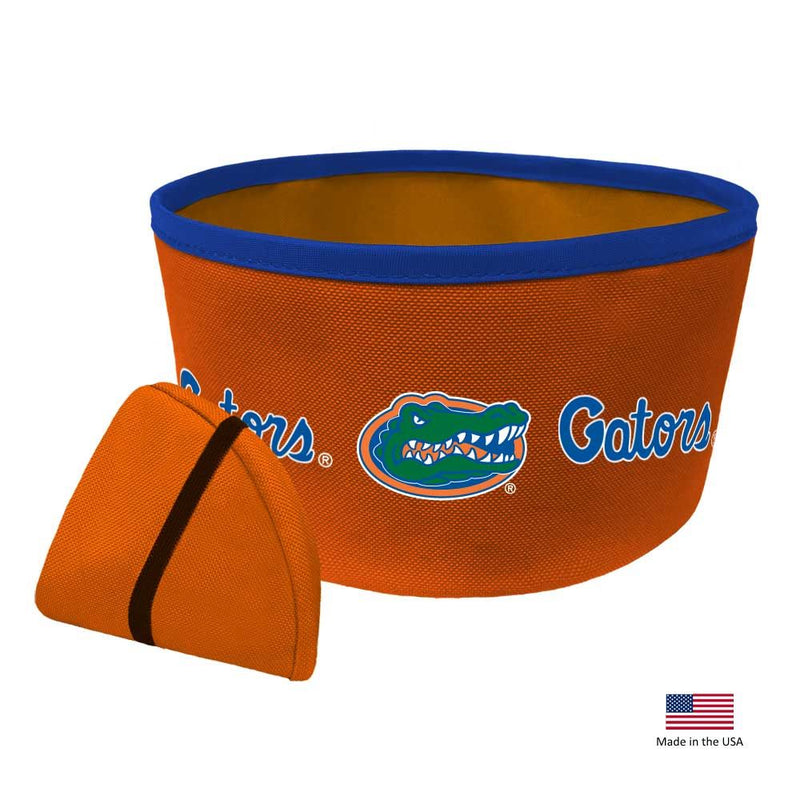 Florida Gators Collapsible Pet Bowl - National Fur League