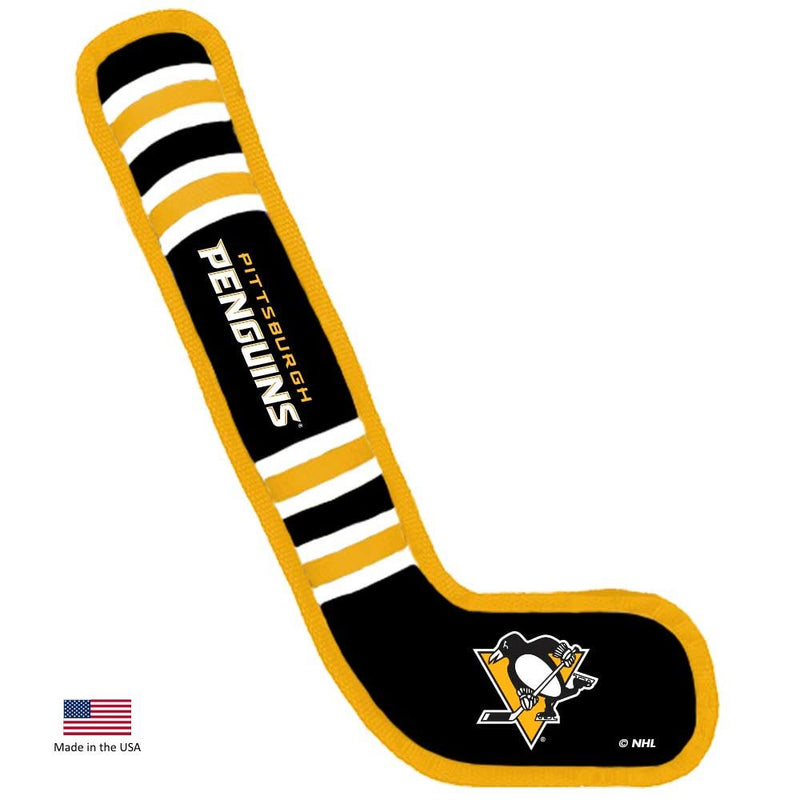 Pittsburgh Penguins Pet Hockey Stick Toy - National Fur League