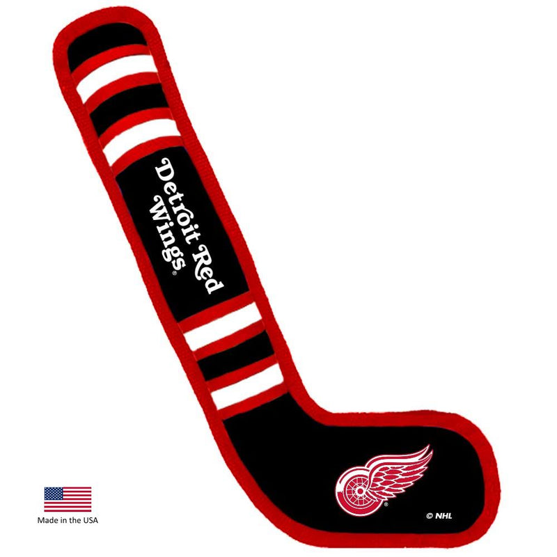 Detroit Red Wings Pet Hockey Stick Toy - National Fur League