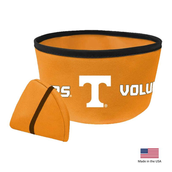 Tennessee Volunteers Collapsible Pet Bowl - National Fur League