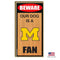 Michigan Wolverines Wood Sign - National Fur League