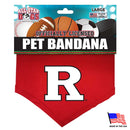 Rutgers Scarlet Knights Pet Bandana - National Fur League