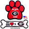 Georgia Bulldogs Car Magnets - National Fur League