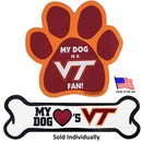 Virginia Tech Car Magnets - National Fur League