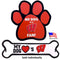 Wisconsin Badgers Car Magnets - National Fur League