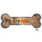 Chicago Bears Distressed Dog Bone Wooden Sign - National Fur League