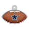 Dallas Cowboys Football Id Tag