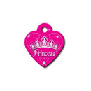 Princess Small Heart Id Tag - National Fur League