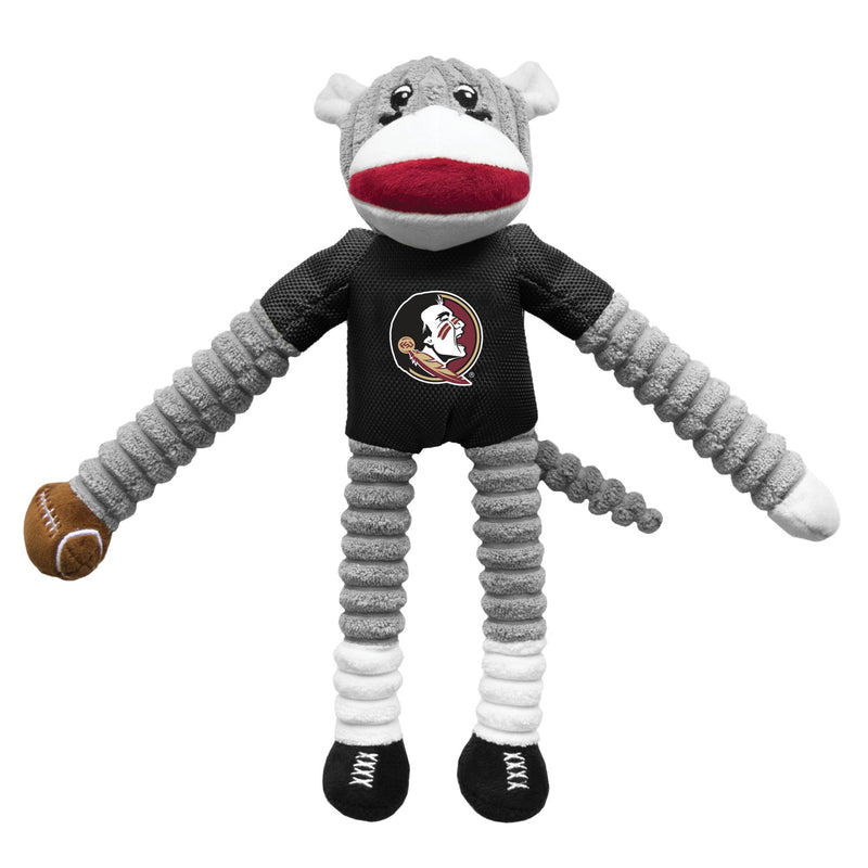 Florida State Seminoles Sock Monkey Pet Toy - National Fur League
