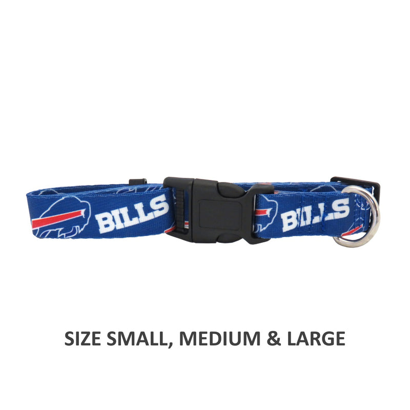 Buffalo Bills Pet Nylon Collar - National Fur League