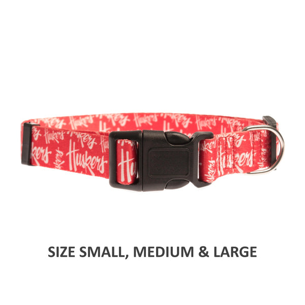 Nebraska Huskers Pet Nylon Collar - National Fur League