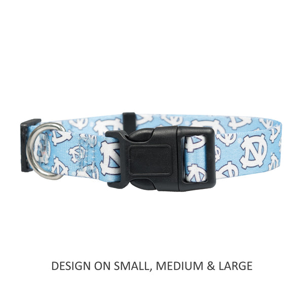 North Carolina Tarheels Pet Nylon Collar - National Fur League