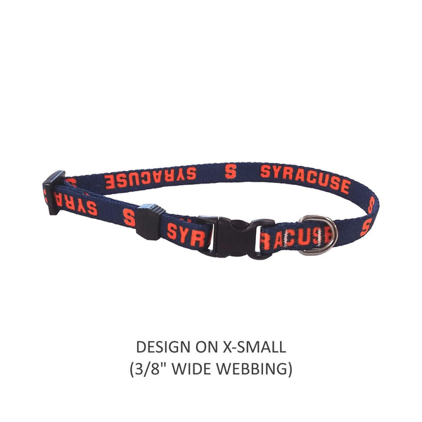 Syracuse Orange Pet Nylon Collar