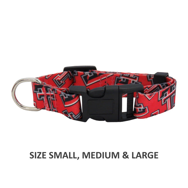 Texas Tech Red Raiders Pet Nylon Collar - National Fur League