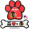 Chicago Blackhawks Car Magnets - National Fur League