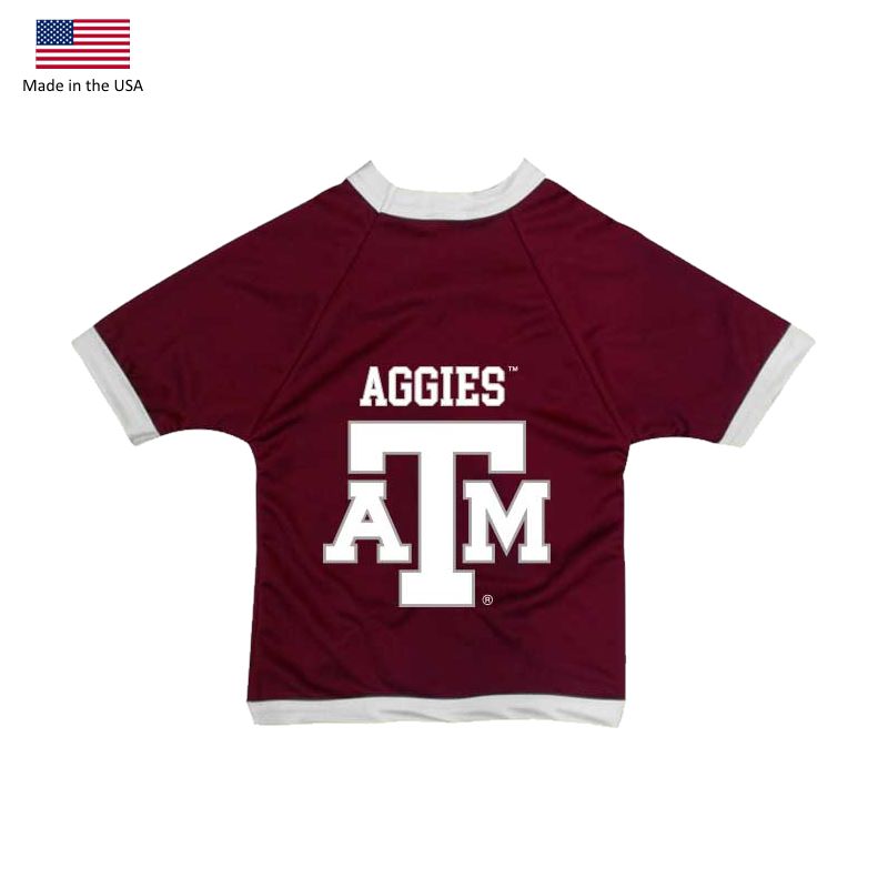 Texas A&m Aggies Athletic Mesh Pet Jersey