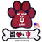Indiana Hoosiers Car Magnets - National Fur League