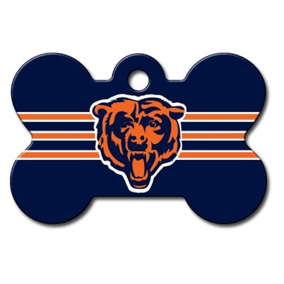 Chicago Bears Bone Id Tag - National Fur League