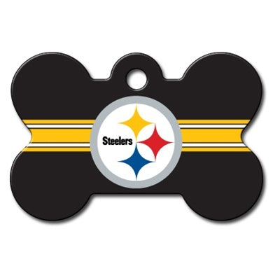 Pittsburgh Steelers Bone Id Tag - National Fur League
