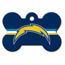 Los Angeles Chargers Bone Id Tag - National Fur League