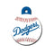 Los Angeles Dodgers Circle Id Tag - National Fur League