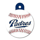 San Diego Padres Circle Id Tag - National Fur League