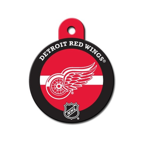 Detroit Red Wings Circle Id Tag - National Fur League