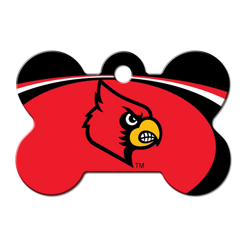 Louisville Cardinals Bone Id Tag - National Fur League