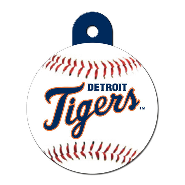 Detroit Tigers Circle Id Tag - National Fur League