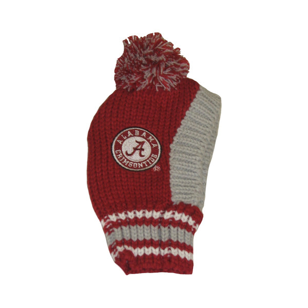 Alabama Crimson Tide Pet Knit Hat - National Fur League
