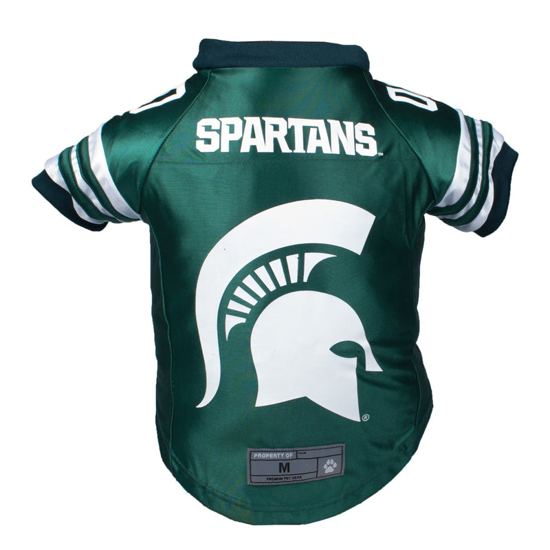 Michigan State Spartans Pet Premium Jersey - National Fur League