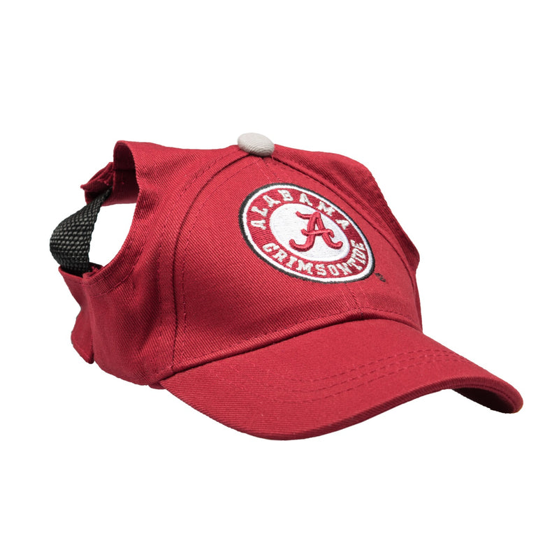 Alabama Crimson Tide Pet Baseball Hat - National Fur League