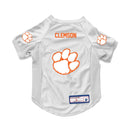 Clemson Tigers Pet Stretch Jersey - National Fur League