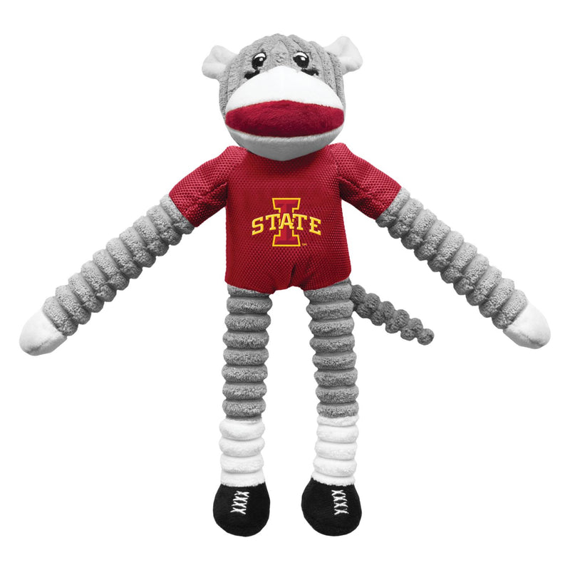 Iowa State Cyclones Sock Monkey Pet Toy