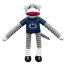Penn State Sock Monkey Pet Toy - National Fur League
