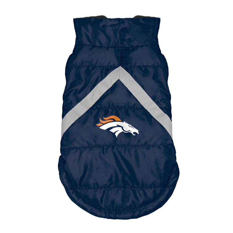 Denver Broncos Pet Puffer Vest - National Fur League