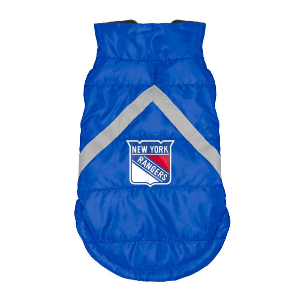 New York Rangers Pet Puffer Vest - National Fur League