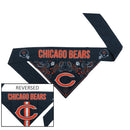 Chicago Bears Pet Reversible Paisley Bandana - National Fur League