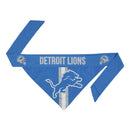 Detroit Lions Pet Reversible Paisley Bandana