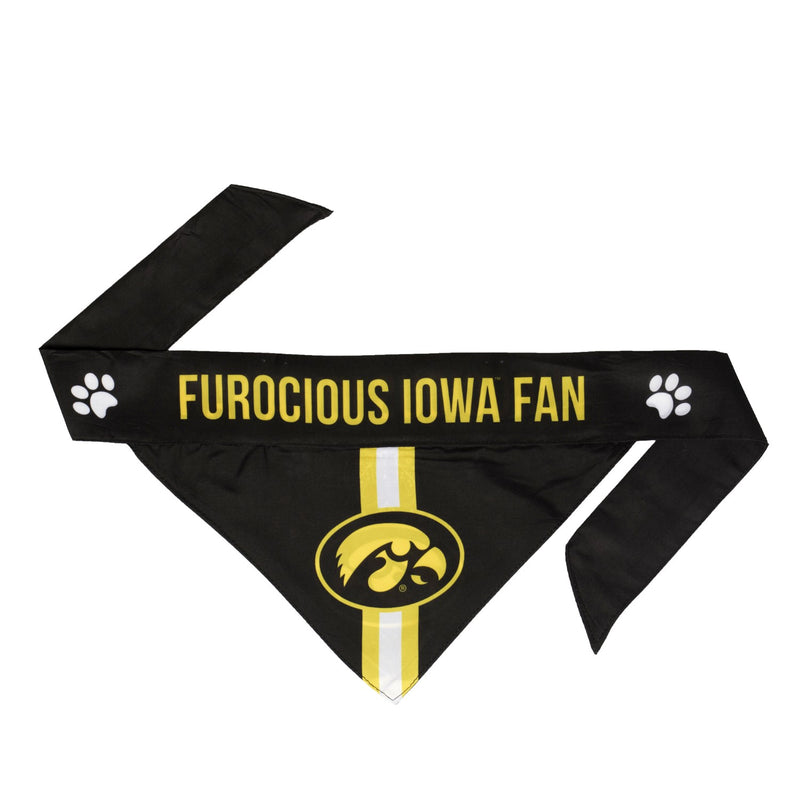Iowa Hawkeyes Pet Reversible Paisley Bandana - National Fur League